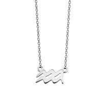 JWLS4U | Zodiac Sign Necklaces Silver 11